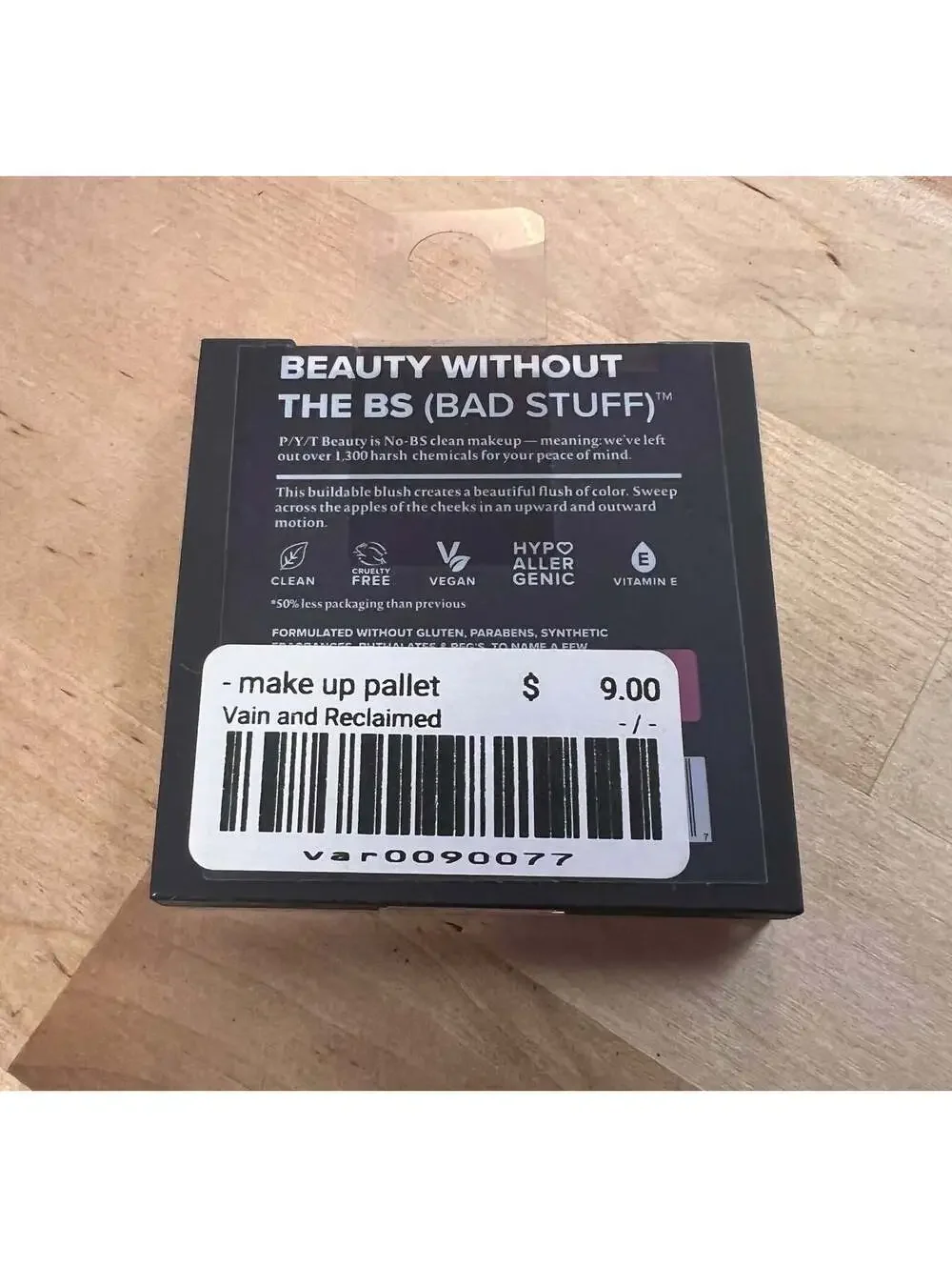 P/Y/T Beauty Without The BS Clean Blush Palette